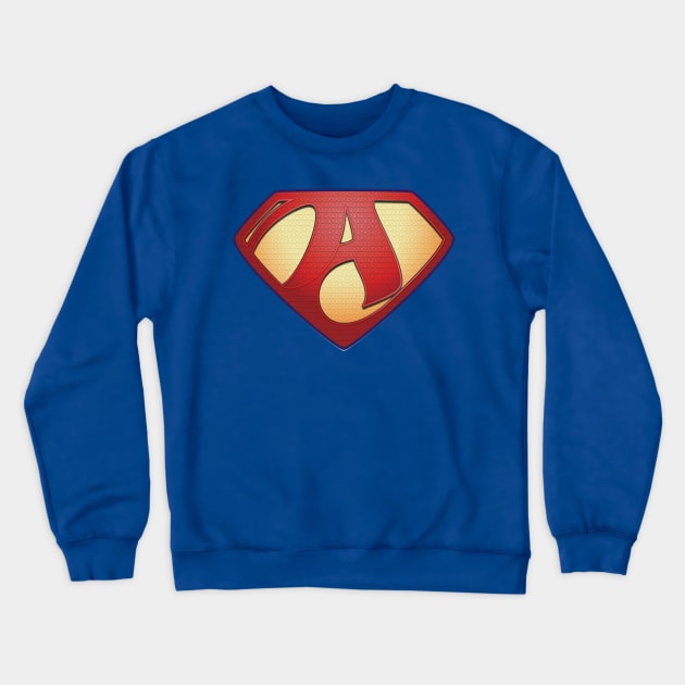 Letter A Crewneck Sweatshirt by Ryan